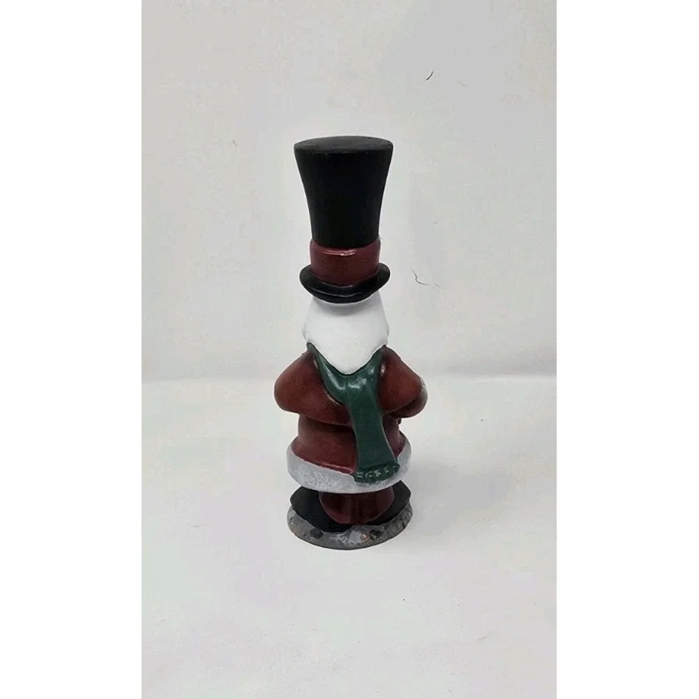 Vtg 1994 Santa figurine J. Adams the north pole caroling‎ society holding book